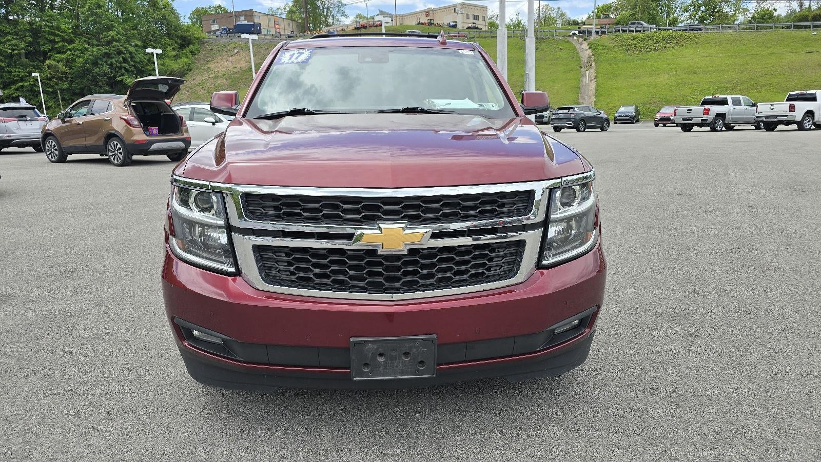 2017 Chevrolet Tahoe — rear three-quarter view